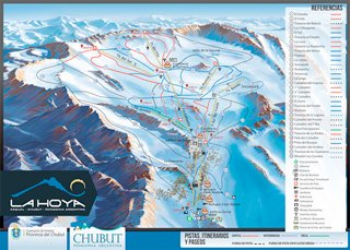 mapa la hoya esquel